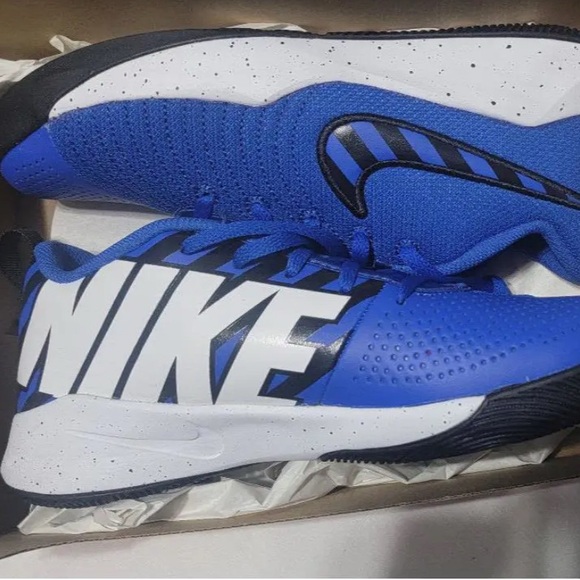 Nike Royal Blue and White Sneakers